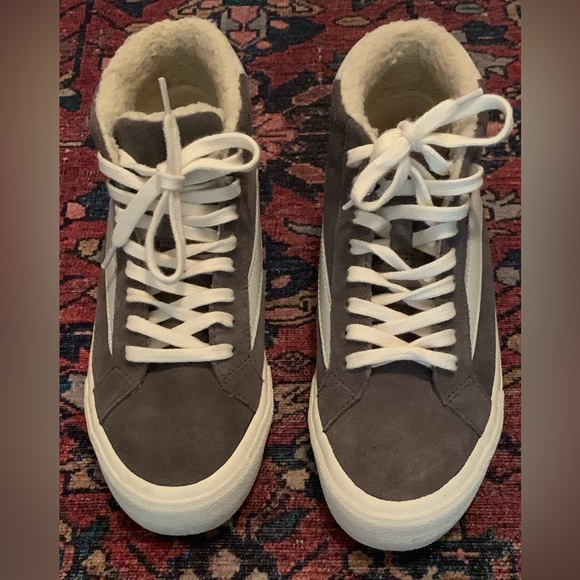 Sidewalk High-Top Sneakers: Sherpa Edition - Picture 3 of 6